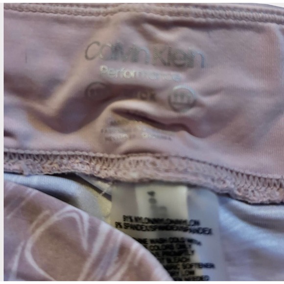 Calvin Klein Performance High Waist Cinched Full Length Leggings - Picture 7 of 9